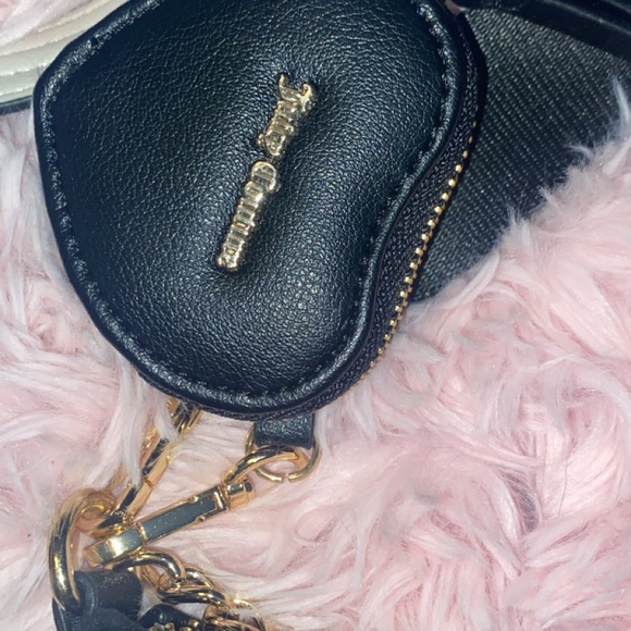 Juicy Couture Black Bag with Pink Accents - Picture 3 of 4